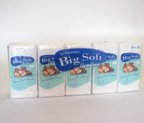 Big Soft Mentol kapesníčky 10ks