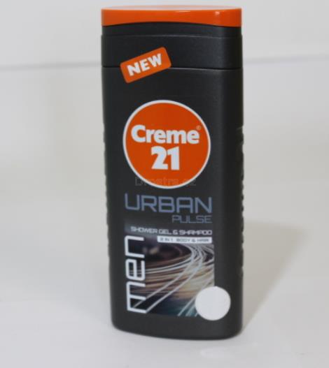 Creme 21 men 2v1 Urban Pulse sprchový gel 250 ml