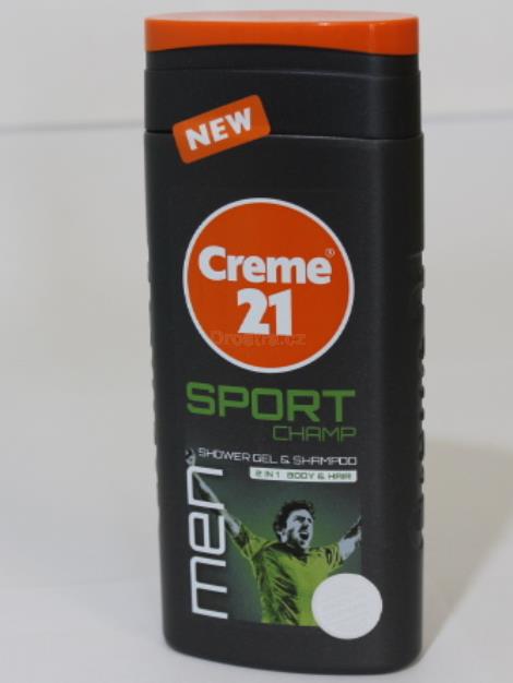 Creme 21 men 2v1 Sport Champ sprchový gel 250 ml