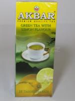 Akbar zelený čaj s vůní citronu 25x2g