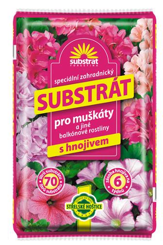 Forestina Substrát pro muškáty a jiné balkonové rostliny 40l