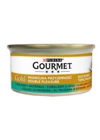 Gourmet Gold s králíkem a játry 85 g