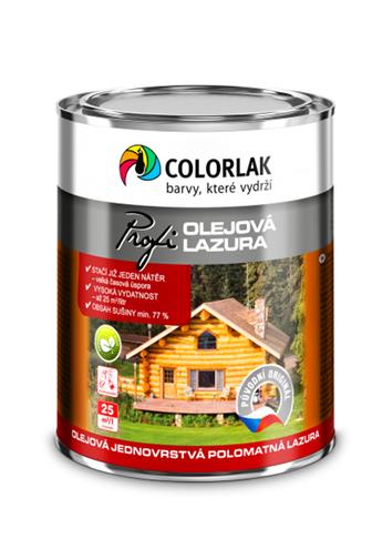 Colorlak Profi olejová lazura O1020 0020 kaštan 2,5 l