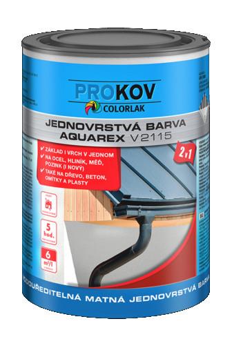 Colorlak Aquarex V2115 Ral 3011 červená matná 0,6 l