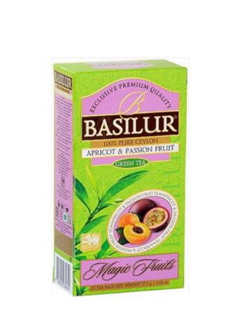 Basilur Green tea Magic Apricot & Passion Fruit 25 x 1,5g