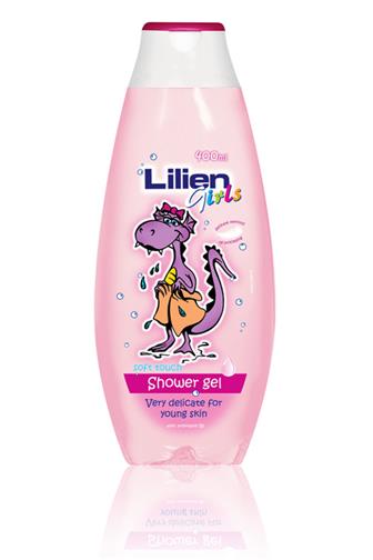 Lilien Girls sprchový gel pro dívky s vitaminem E 400 ml
