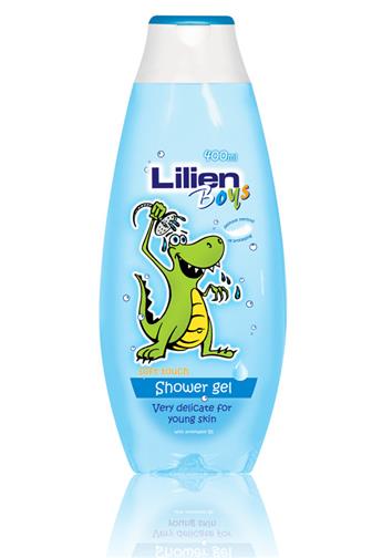 Lilien Boys sprchový gel pro chlapce s vitaminem E 400 ml