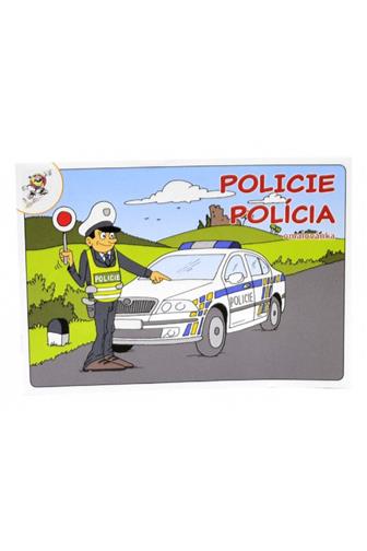 Omalovánky A5 Policie