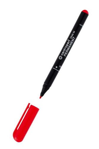 Centropen Permanent 2846 červený 1mm