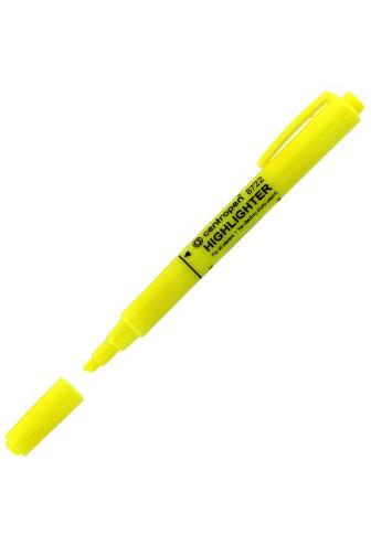 Centropen zvýrazňovač 8722 žlutý fosforový 1-3mm