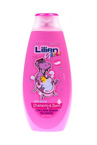 Lilien Girls 2v1 šampon & koupelová pěna 400 ml