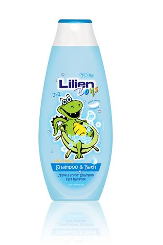 Lilien Boys 2v1 šampon & koupelová pěna 400 ml