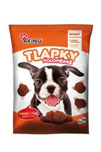 Akinu Tlapky poloměkké uzená chuť 400 g