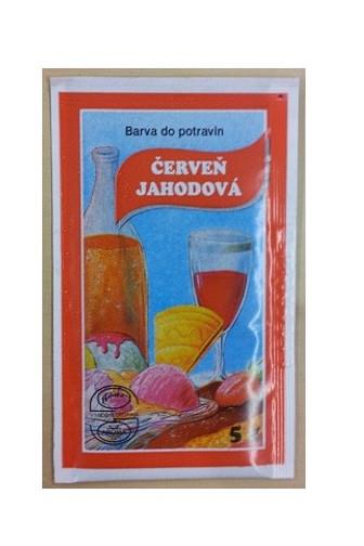 Aroco Aroma barva potravinářská - Červeň jahodová 5g
