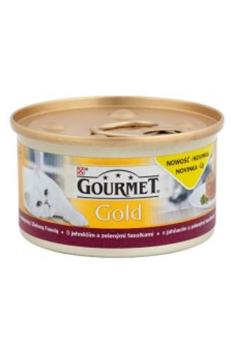 Gourmet Gold hovězí a kuřecí v rajčatové omáčce 85g