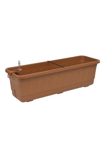 Truhlík samozavlažovací Fantazie Smart 80 cm terrakota