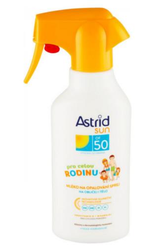 Astrid Sun mléko na opalování pro celou rodinu OF 50 270 ml