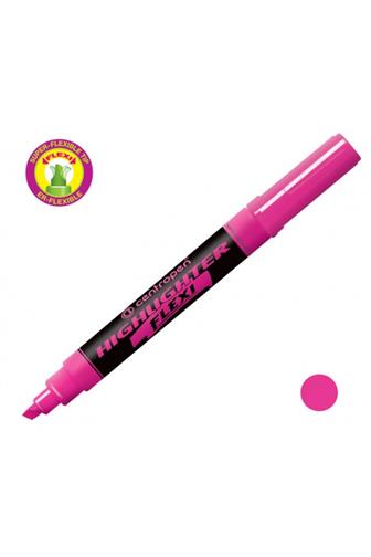 Centropen zvýrazňovač 8542 Flexi růžový