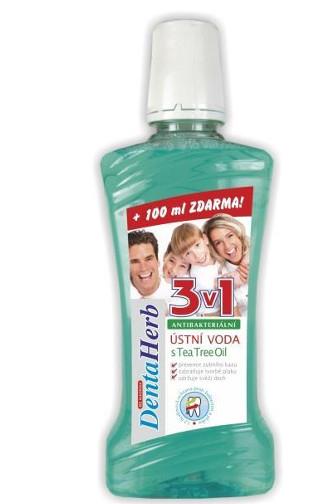 DentaHerb 3v1 s Tea Tree Oil ústní voda 500 ml