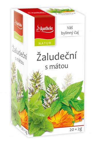 Apotheke Žaludeční s mátou 20 x 2 g