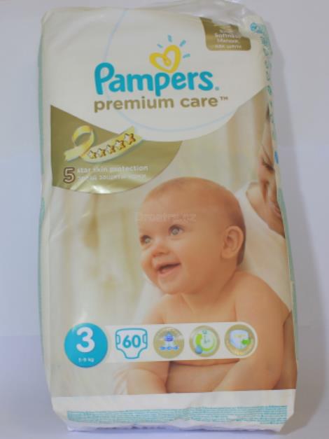 Pampers Premium Care Midi 3 6-10kg  jednorázové pleny 40 ks