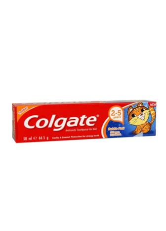 Colgate Junior Bubble Fruit 2-5 let dětská zubní pasta 50 ml