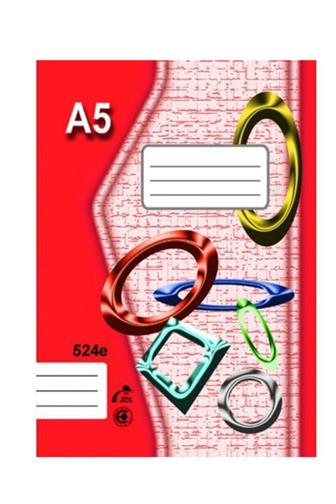 Sešit 524 A5 20 listů linkovaný
