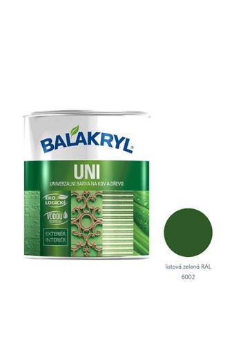 PPG Balakryl UNI satin RAL6002 listová zelená 0.7kg