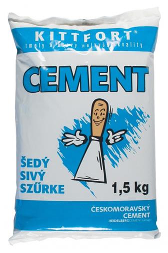 Kittfort Cement šedý 1,5 kg 