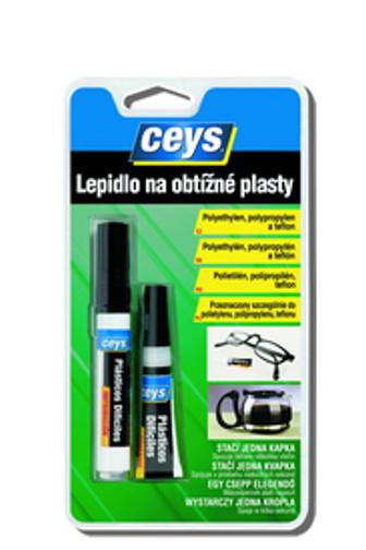 Ceys lepidlo na obtížné plasty 3 g