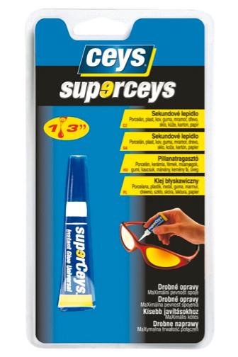 Ceys SuperCeys vteřinové lepidlo 3 g