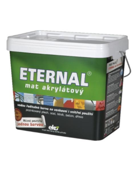 ETERNAL mat akrylátový 07 červenohnědý 10 kg