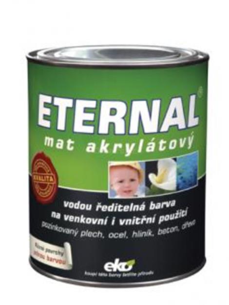 ETERNAL mat akrylátový 08 cihlově červen 0,7 kg