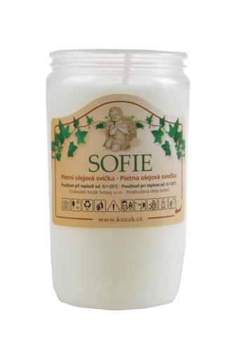Svíčka hřbitovní Sofie olejová náplň 2/3 dny 150 g