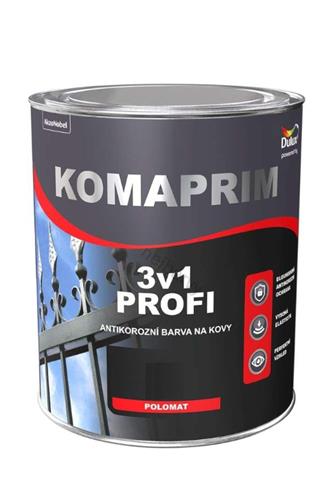 Akzo Nobel Komaprim 3v1 Profi RAL6001 zeleň střední polomat 4l