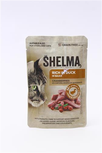 Shelma filetky s kachním masem a brusinkami 85 g