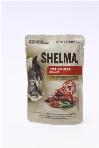 Shelma filetky hovězí s rajčaty a bylinkami 85 g