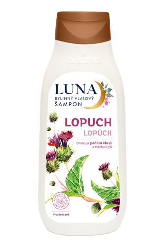 Alpa Luna bylinný šampon Lopuch 430 ml