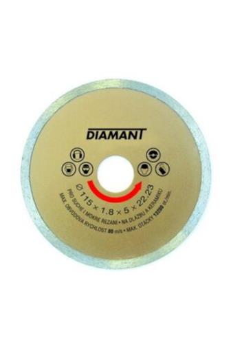 DIAMANT Kotouč diamantový plný 125 x 1.9 x 5 121012