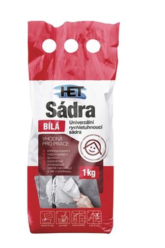 HET Sádra bílá 1 kg 