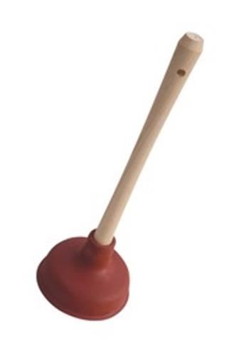 Zvon na odpad guma/dřevo 38 x 14 cm