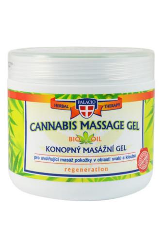 Palacio konopný masážní gel 600 ml