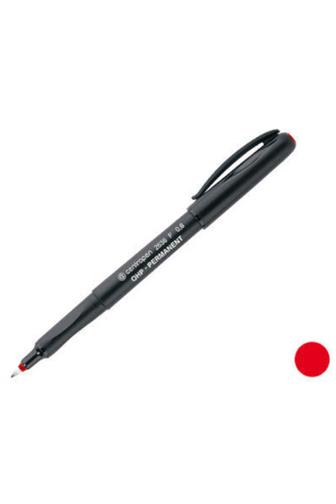 Centropen permanent na fólie 2636 F červený