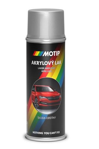 Motip škoda akrylový autolak 9156 stříbrná brilant met. 200 ml