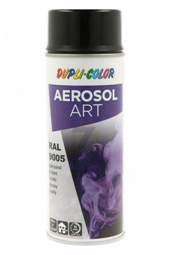 Motip Dupli-Color Aerosol Art RAL 9005 lesk 400 ml