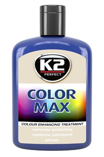 Color Max K2 tm. modrá leštěnka s voskem 250ml