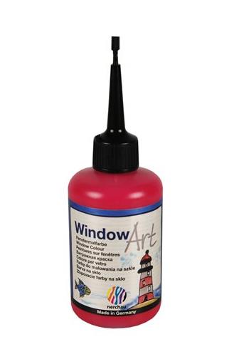 Nerchau Window Art 222 karmínová červená 80ml