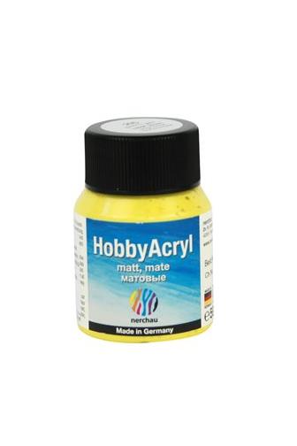 Nerchau Hobby Acryl Mat 205 citonově žlutá 59 ml