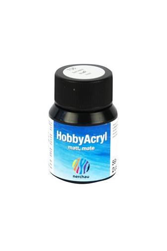 Nerchau Hobby Acryl Mat 706 černá 59 ml