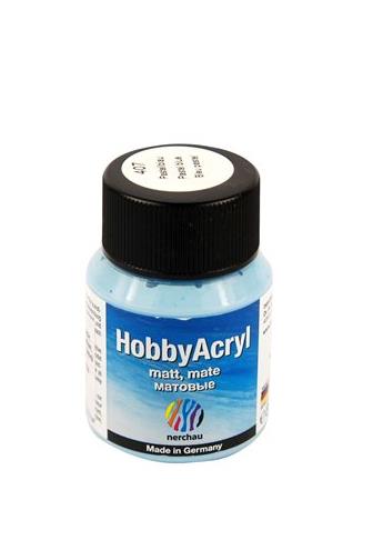 Nerchau Hobby Acryl Mat 407 pastelově modrá 59 ml